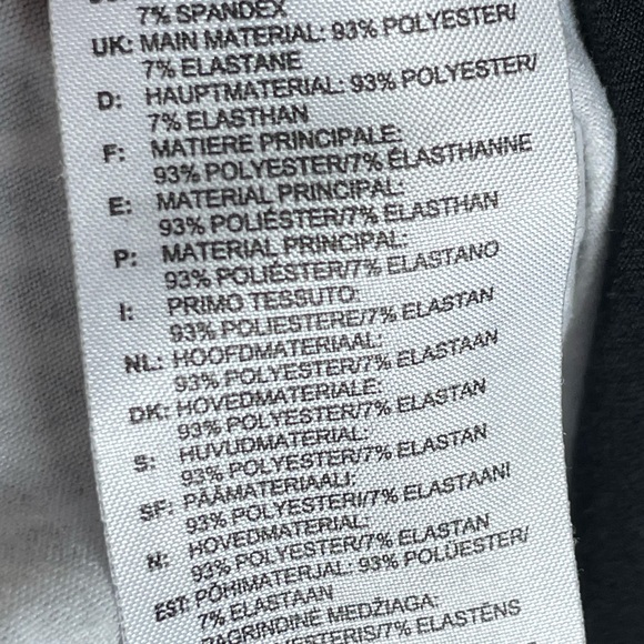 Adidas Black And White Leggings With Design Size Medium Women’s - Picture 6 of 6